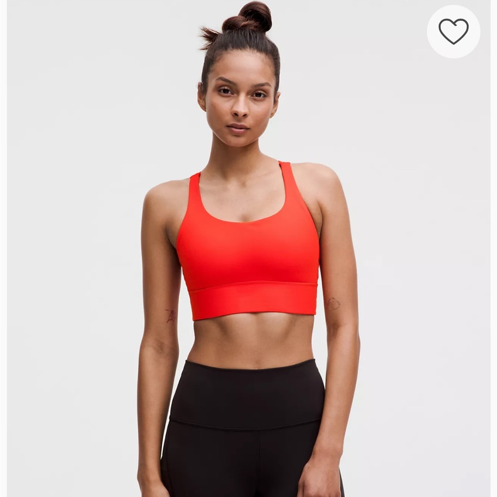 Women's Red Sports Bra